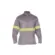 Camisa Antichamas Cinza NR10 Risco 2 para Arco Elétrico e Fogo Repentino Com Fita Refletiva CA 38426
