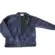 Japona Azul Térmica Nylon com Capuz Velcro e Botão CA 43527