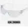 Óculos Incolor Worker CA 39859 Steelflex