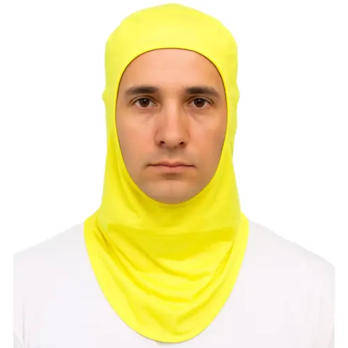 Touca Ninja Para Trabalho Amarela Poliviscose 20 unidades
