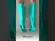 Luva Nitrilica Verde Longa 45cm CA 43760