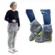 Calça Plástica Transparente com Bota Plástica Kit 20 Unidades