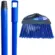 Vassoura Nylon Cerdas Macias Com Cabo Azul 1,30 Metros Perfect