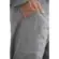 Calça Brim Cinza Com Elástico Reforçada