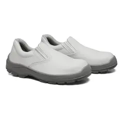 Sapato Branco Microfibra PI Bidensidade CA 34217 Bompel