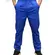 Calça Brim Azul Royal Com Elástico