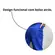 Calça Brim Azul Royal Com Elástico