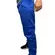 Calça Brim Azul Royal Com Elástico