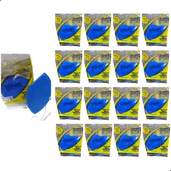 Kit 10 Respirador PFF2 Sem Valvula Azul CA 44241 Supersafety