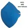 Kit 100 Respirador PFF2 Sem Valvula Azul CA 44241 Supersafety