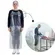 Avental PVC Transparente 70x120x020 com Cordão de Nylon CA 44668
