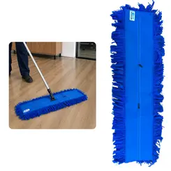 Refil Azul Para Mop Pó Profissional 80cm Acrilico