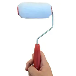 Rolo Pintura de Lã Antirrespingo 9cm Com Suporte Vonder