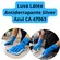 Luva Látex Antiderrapante Silver Azul CA 47063
