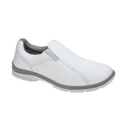 Sapato de Segurança Branco Com Elástico CA 25686 Bracol